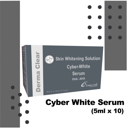 Derma Clear Cyber White Serum Pack Of 10 Serum