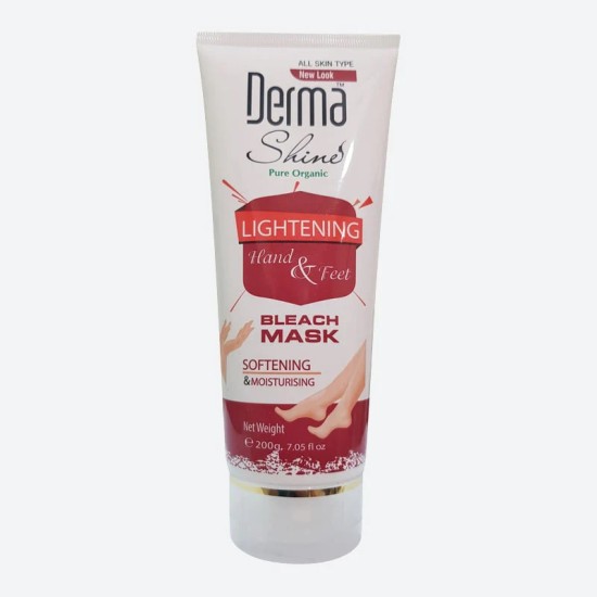 Derma Shine Bleach Mask Lightening Hand And Feet 200gm