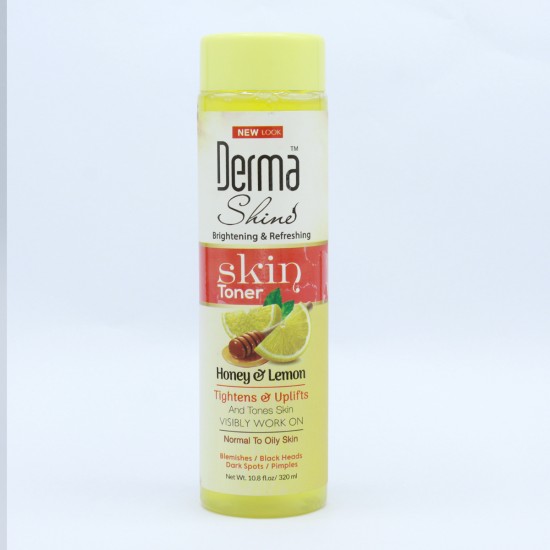 Derma Shine Skin Toner With Honey And Lemon 320ml