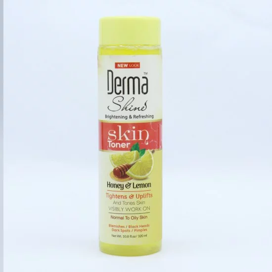 Derma Shine Skin Toner With Honey And Lemon 320ml Derma Shine Skin Toner With Honey And Lemon 320ml