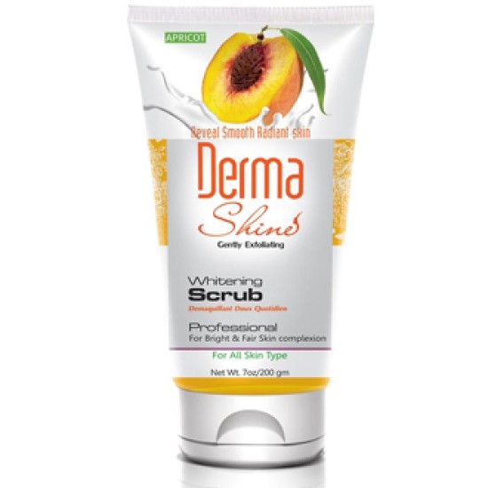 Derma Shine Whitening Apricot Scrub 200gm