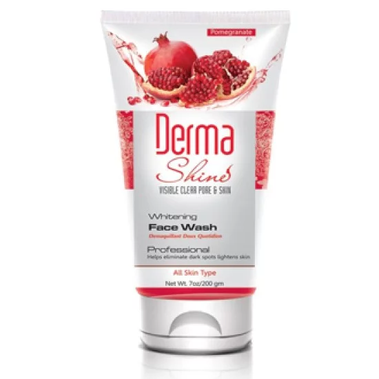 Derma Shine Whitening Face Wash Pomegranate 200gm