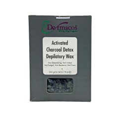 Dermacos Wax Beans Charcoal Depilatory Wax Beans 200 gm