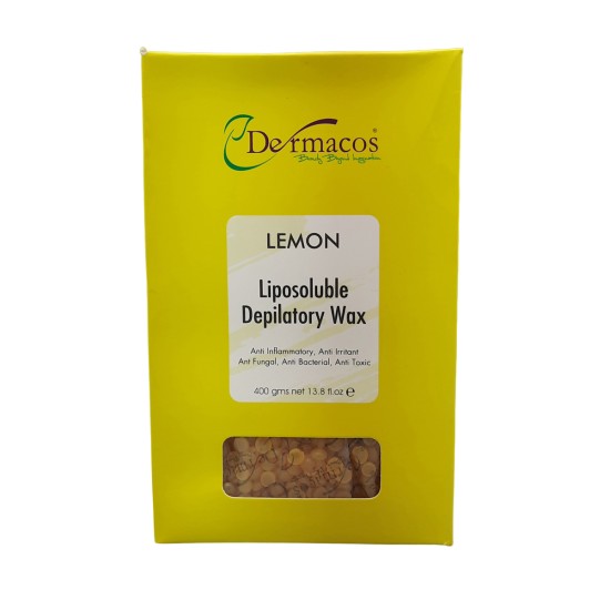 Dermacos Wax Beans Lemon Depilatory Wax Beans 400 gm