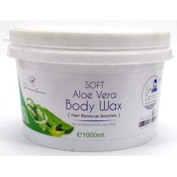 Dr Derma Body Wax Aloe Vera Hair Removal Wax Jar 1000ml