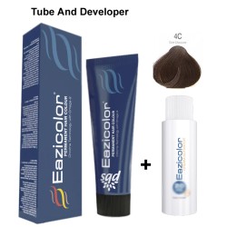 Eazicolor Hair Dye Chroma Technology 4C Dark Chocolate