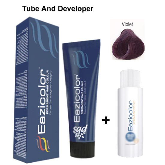 Eazicolor Hair Dye Chroma Technology Violet