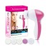 Face Massager 5 IN 1 Brush Massager Scrubber Face Skin Electric Facial Cleanser