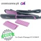 Geemy Hair Straightener And Crimper 2in1 Changeable Plate With 6 Month Warranty