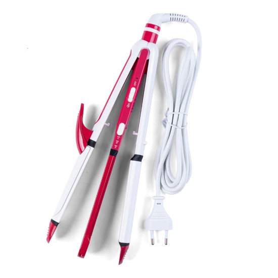 Shinon Hair Straightener 3 in 1 Curling Crimper And Straightener SH 8088