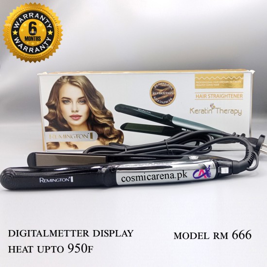Remington Hair Straightener Iron Slim Digital Metter Display Heat up to 950f