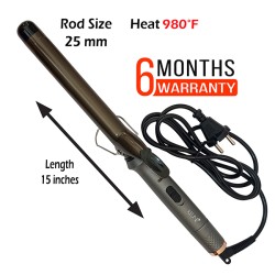 Keune Professional Hair Curling Iron Rod 25mm With 6 Month Warranty