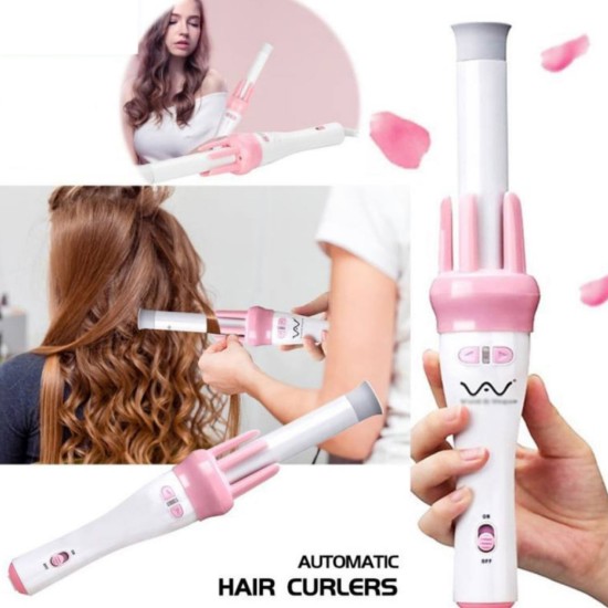 Vivido and Vogua Automatic Rotating Hair styling Curler Machine