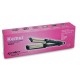 Kemei Hair Curling Iron Wand 2 Barrels Big Wave Curler Iron KM 2022