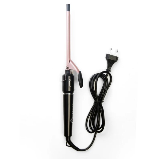 Kemei Hair Curler Rod 9mm Ceramic Coating Hair Curling Rod Kemei Hair Curler Rod 9mm Ceramic Coating Hair Curling Rod