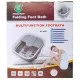 Folding Foot Bath Electric Foldable Foot Spa Tub with Heated Bubble Steam Wave