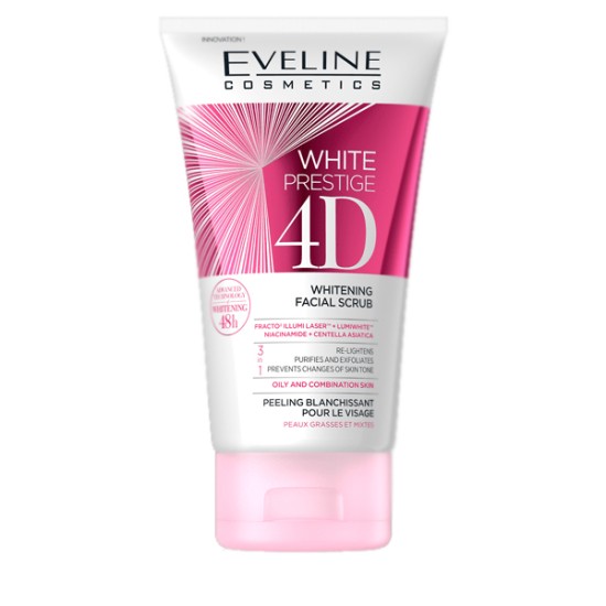 Eveline White Prestige Whitening Facial Scrub 150ml