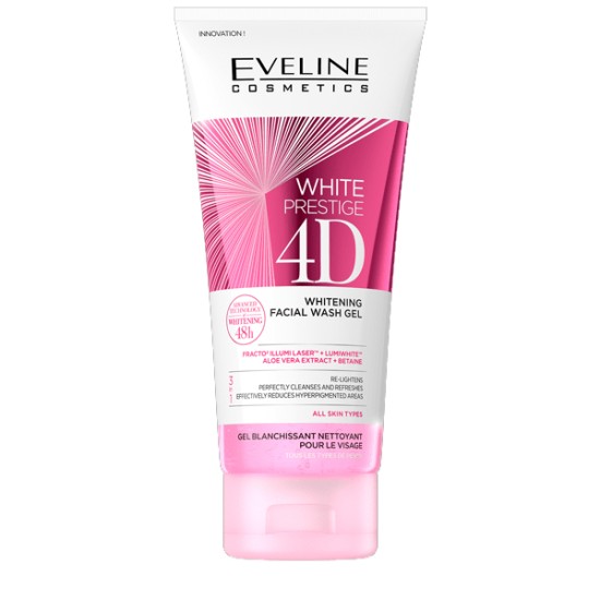 Eveline Face Wash White Prestige 4D Whitening Facial Wash 200ml Eveline Face Wash White Prestige 4D Whitening Facial Wash 200ml