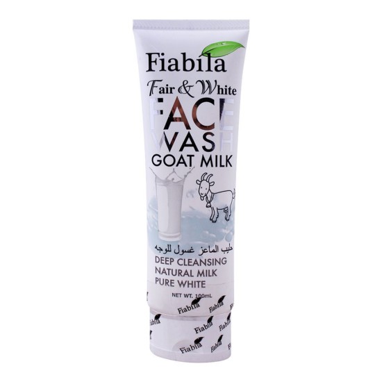 Fiabila Fair And White Goat Milk Face Wash 100ml 