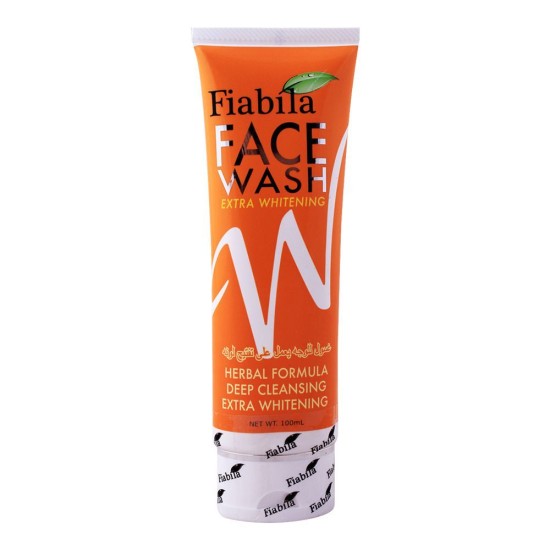 Fiabila Face Wash Herbal Formula Deep Cleansing Extra White 100 ML