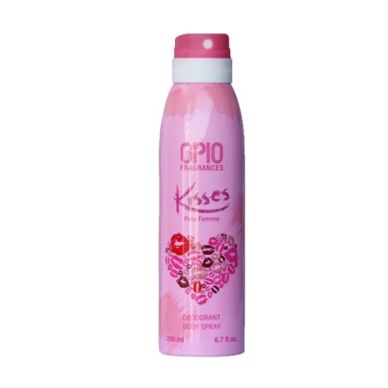 OPIO Kisses PURE FEMME DEODORANT SPAY BODY SPRAY FOR WOMEN