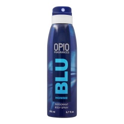 OPIO BLU HOMME DEODORANT SPAY BODY SPRAY FOR MEN