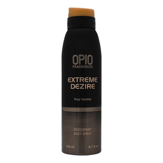 OPIO EXTREME DEZIRE HOMME DEODORANT SPAY BODY SPRAY FOR MEN