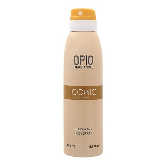 OPIO ICONIC PURE FEMME HOMME DEODORANT SPAY BODY SPRAY FOR WOMEN