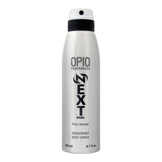 OPIO NEXT PURE HOMME DEODORANT SPAY BODY SPRAY FOR MEN