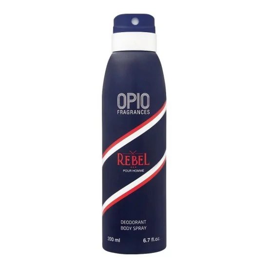 OPIO REBEL POUR HOMME DEODORANT SPAY BODY SPRAY FOR MEN