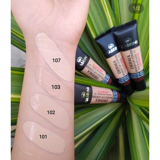 GABRINI FOUNDATION DERMA MAKEUP COVER FOUNDATION 101