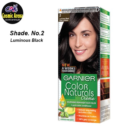 Garnier Hair Color Natural Crème Shade  Luminous Black