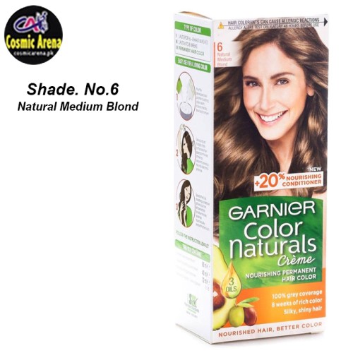 Garnier Hair Color Natural Crème Shade  Natural Medium Brown
