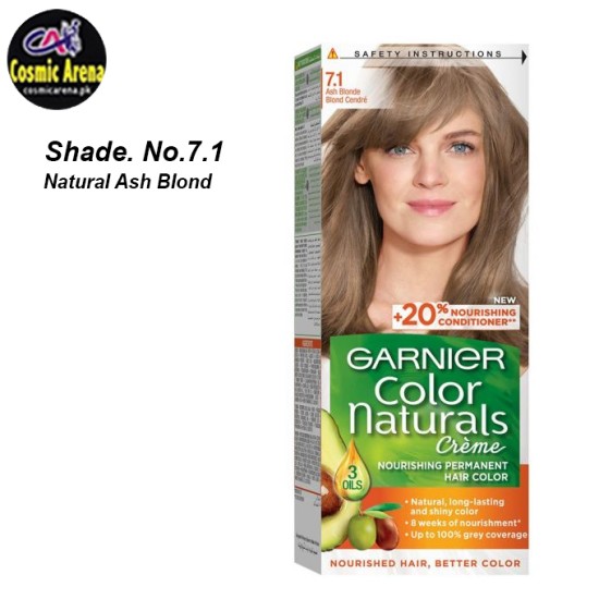 Garnier Hair Color Natural Crème Shade No.7.1 Natural Ash Blond