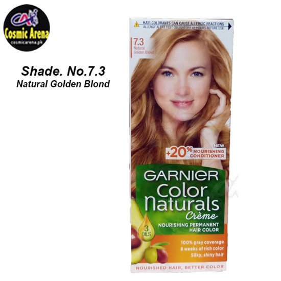 Garnier Hair Color Natural Crème Shade No.7.3 Natural Golden Blond
