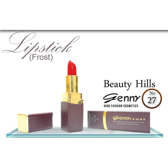 Genny Frost Lipstick Matte Effect No 27