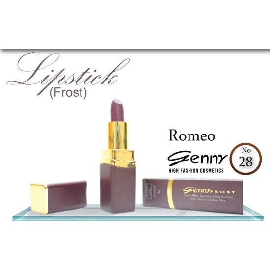 Genny Frost Lipstick Matte Effect No 28