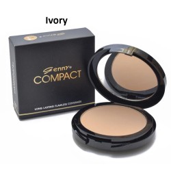 Genny Face Powder Flawless Coverage Compact Powder Ivory