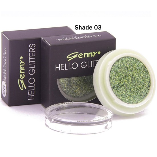 Genny Glitter Eye Shadow Hello Glitter Shade 03