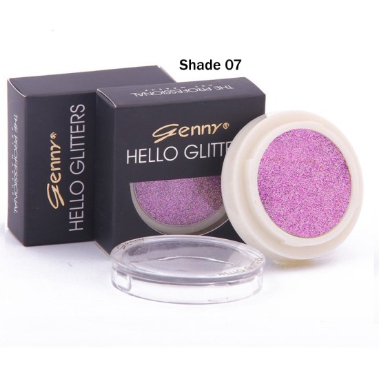 Genny Glitter Eye Shadow Hello Glitter Shade 07