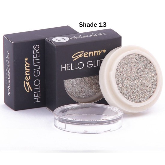 Genny Glitter Eye Shadow Hello Glitter Shade 13