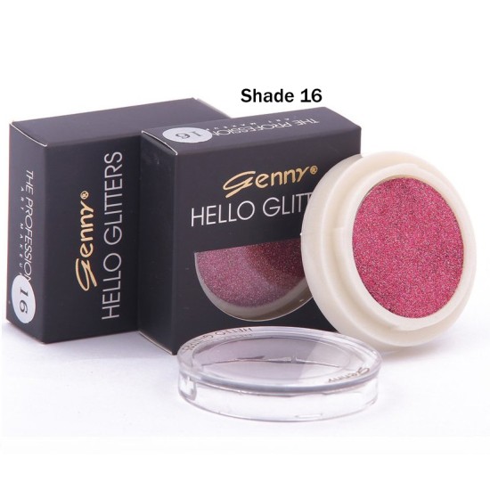 Genny Glitter Eye Shadow Hello Glitter Shade 16