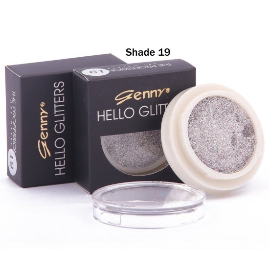 Genny Glitter Eye Shadow Hello Glitter Shade 19