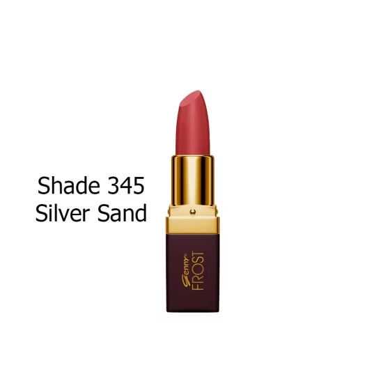 Genny Frost Lipstick Matte Effect Silver Sand No 345