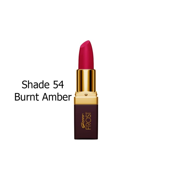 Genny Frost Lipstick Matte Effect Burnt Amber No 54