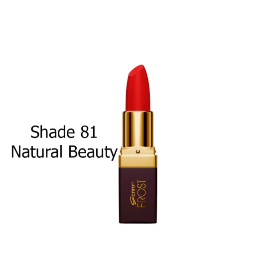 Genny Frost Lipstick Matte Effect Natural Beauty No 81