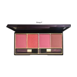 Glamorous Face Blush On 4 Color Blush on Palette GF F