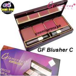 Glamorous Face Blush On 4 Color Blush on Palette GF D Glamorous Face Blush On 4 Color Blush on Palette GF D