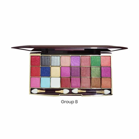 Glamorous Face Eye Shadow Palette 24 Colors Dazzling Eyeshadow Kit