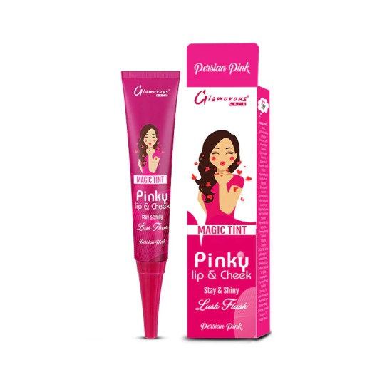 Glamorous Face Tint Lip And Cheek Magic Tint Shade Persian Pink